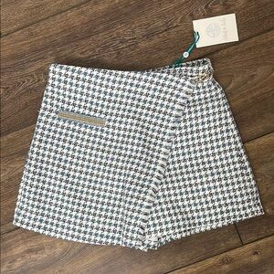 NWT Girl’s Abel & Lula Houndstooth Skort, Size 14